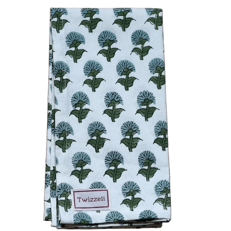 Mini Azure Napkins x 4