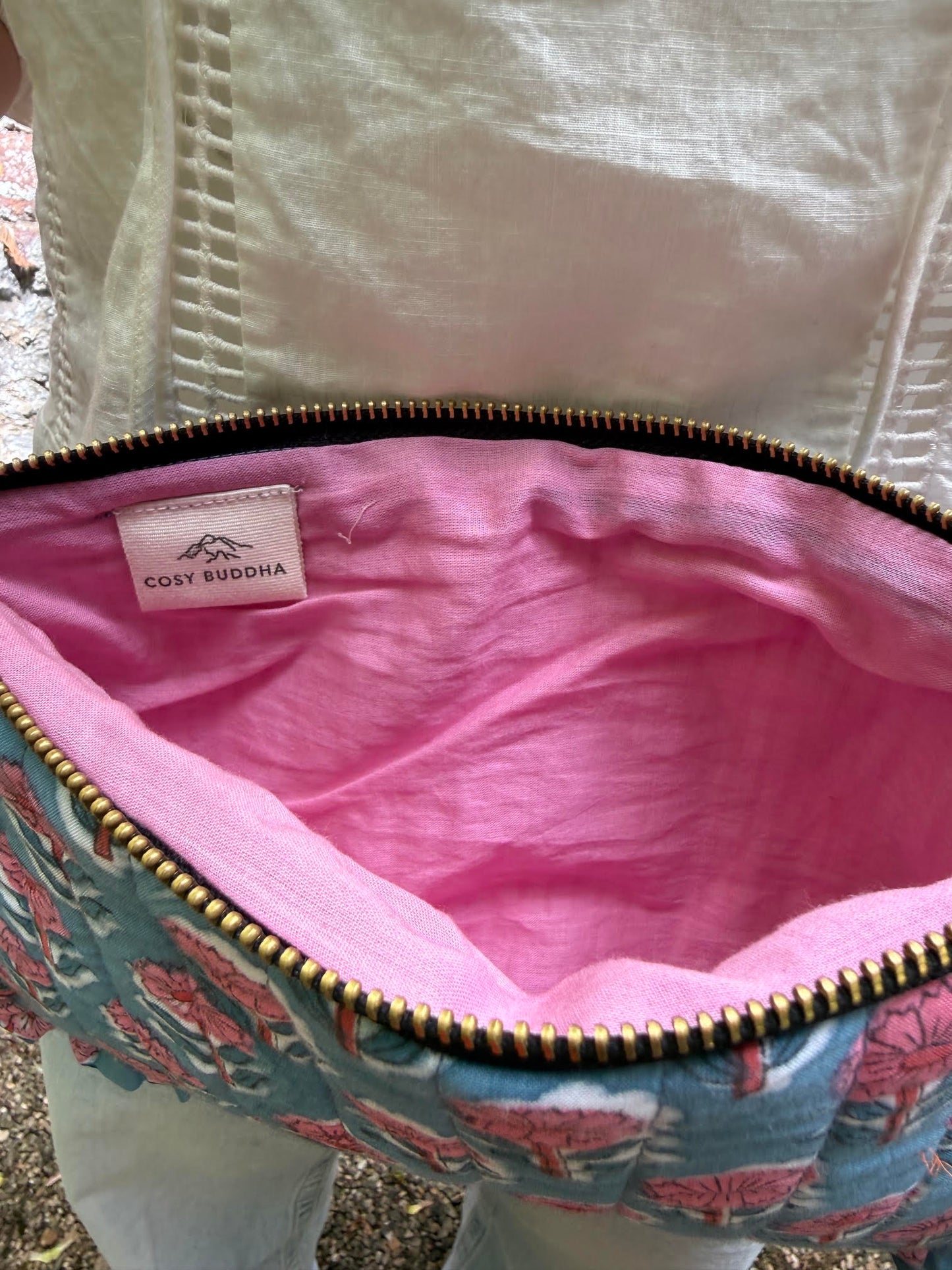 Ruffle Clutch - Jaipur Blossom