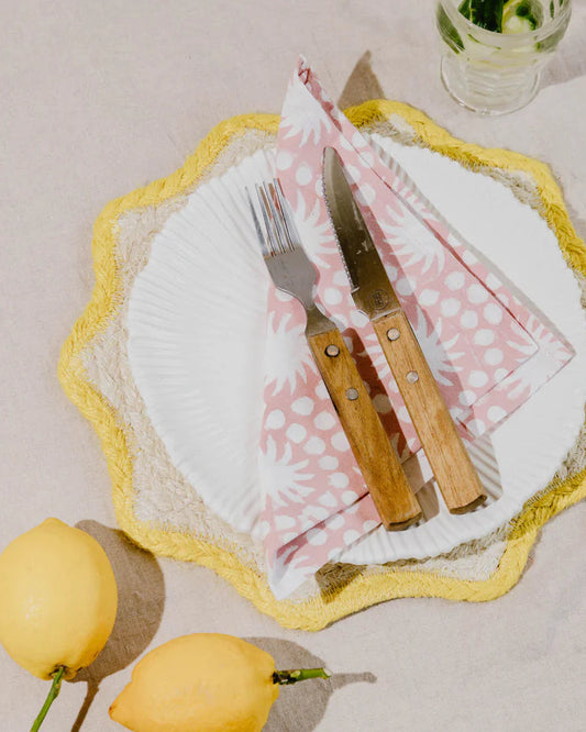 Sunbeam Napkins - Pink x 4