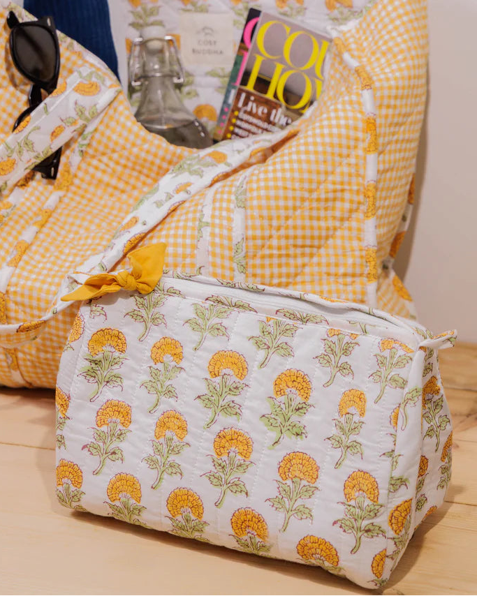 Wash Bag - Marigold