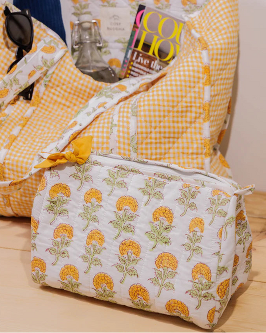Wash Bag - Marigold
