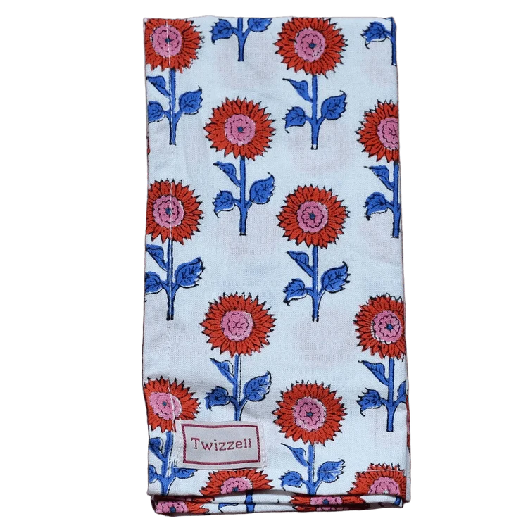 Sunflower Field Napkins x 4