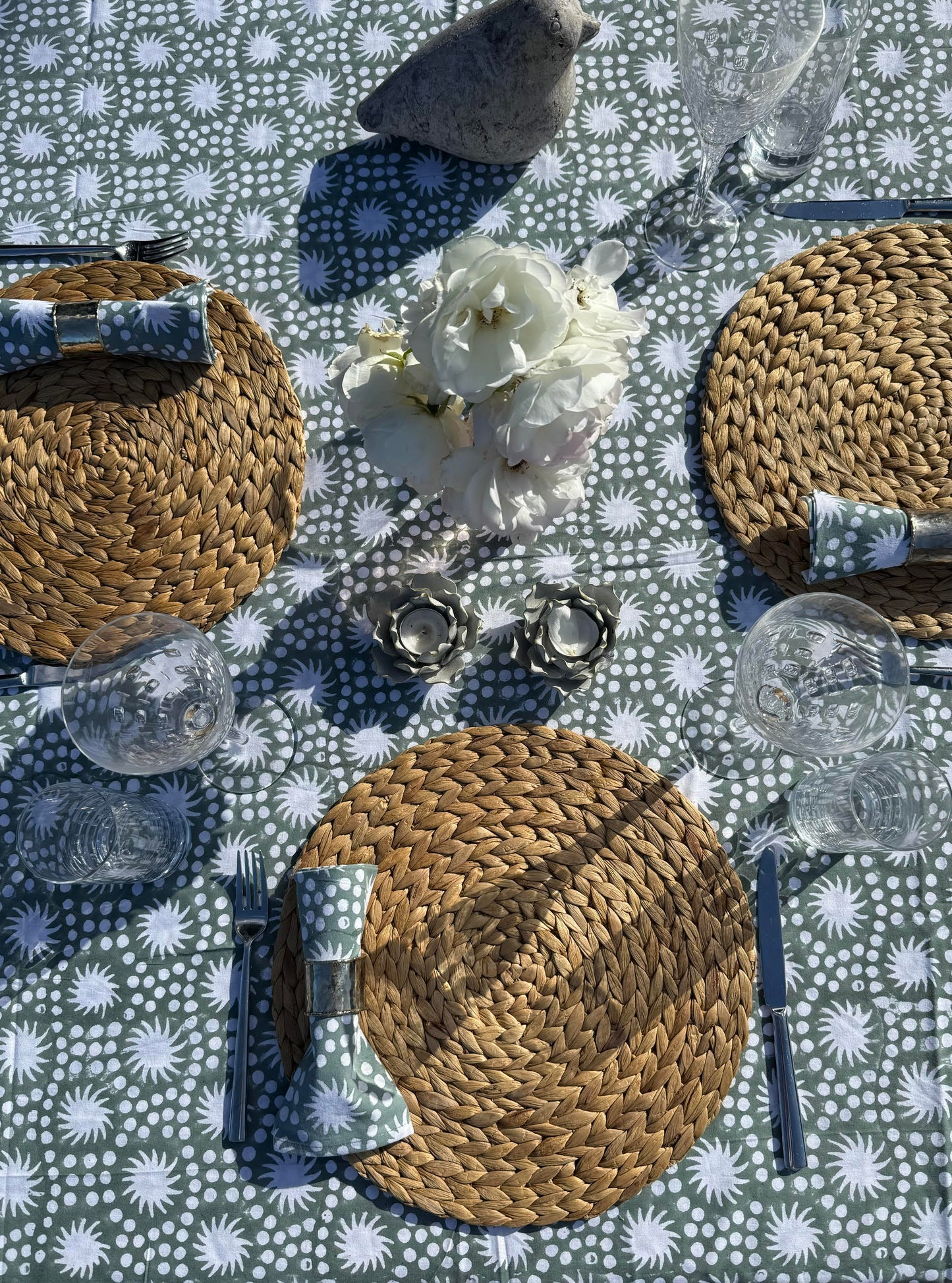 Sunbeam Napkins - Blue x 4